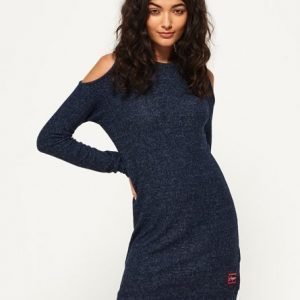 Superdry Flynn Cold Shoulder Mekko Sininen