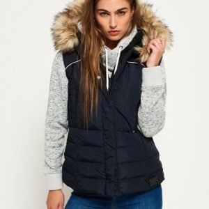 Superdry Glacier Biker Toppaliivi Laivastonsininen