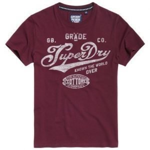 Superdry Grade A T-paita Purppura