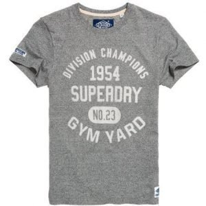 Superdry Gym Locker T-paita Harmaa