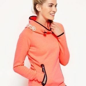 Superdry Gym Tech Cowl Huppari Koralli