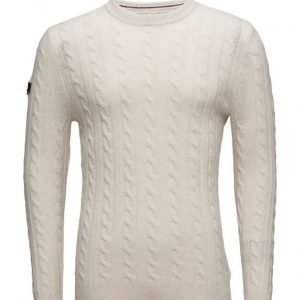 Superdry Harrow Cable Crew Neck pyöreäaukkoinen neule