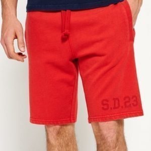 Superdry Heritage Wash Shortsit Punainen