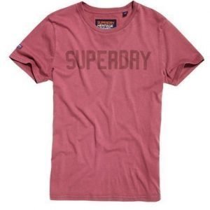 Superdry Heritage Wash T-paita Punainen