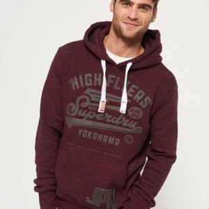 Superdry High Flyers Huppari Punainen