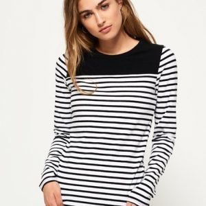 Superdry Hillgate Breton Paita Musta