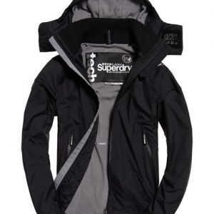 Superdry Hupullinen Arctic Cliff Hiker Takki Musta