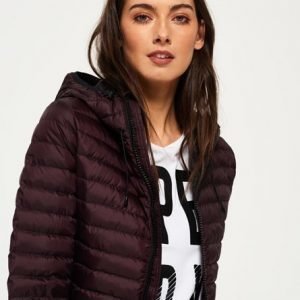 Superdry Hupullinen Core Untuvatakki Purppura