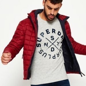 Superdry Hupullinen Fuji Tikkitakki Punainen