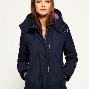 Superdry Hupullinen Pop Zip Arctic Windcheater Takki Laivastonsininen