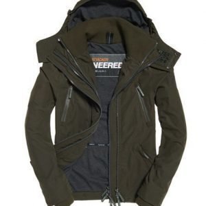 Superdry Hupullinen Wind Attacker Mikrokuitutakki Vihreä