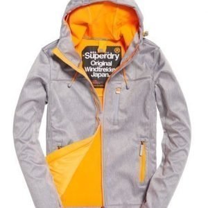 Superdry Hupullinen Windtrekker Takki Harmaa