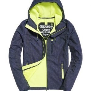 Superdry Hupullinen Windtrekker Takki Laivastonsininen