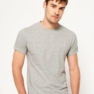 Superdry Ie Textured T-paita Vaaleanharmaa