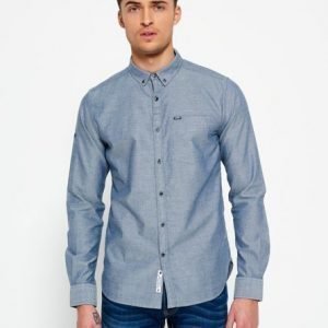 Superdry Indigo Loom Oxford Paita Sininen