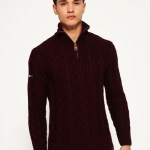 Superdry Jacob Henleyneule Purppura