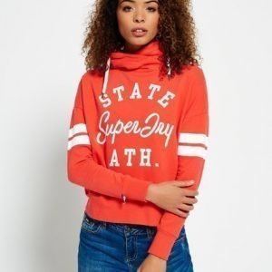 Superdry Kevyt Varsity State Huppari Valkoinen