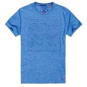 Superdry Kohokuvioitu Ny Sport T-paita Sininen