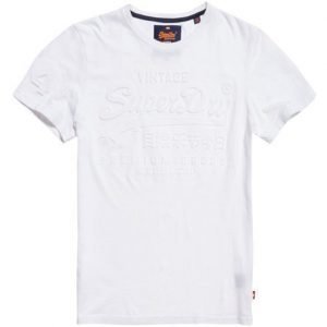 Superdry Kohokuvioitu Premium Goods T-paita Valkoinen
