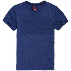 Superdry Kohokuvioitu Vintage Logo T-paita Laivastonsininen