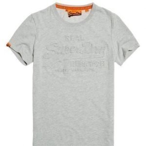 Superdry Kohokuvioitu Vintage Logo T-paita Vaaleanharmaa