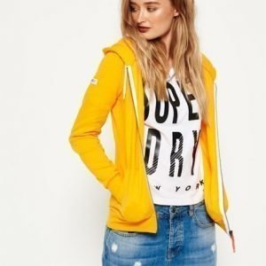 Superdry La Athletic Vetoketjuhuppari Keltainen