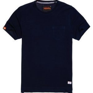 Superdry Lite Loom City Indigo T-paita Sininen