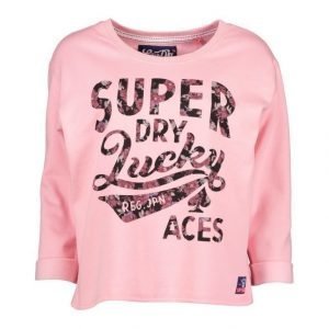 Superdry Lucky Ases Crew Collegepaita