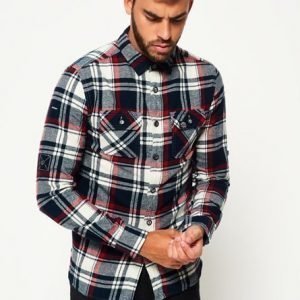 Superdry Lumberjack Kauluspaita Musta