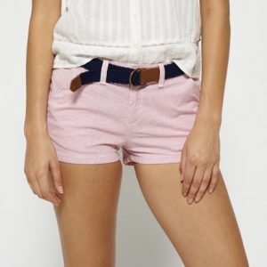 Superdry Lyhyet Riviera Shortsit Vaaleanpunainen