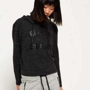 Superdry Lyhyt Painokuvioitu Parisian Huppari