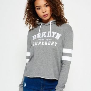 Superdry Lyhyt Riverside Huppari Harmaa