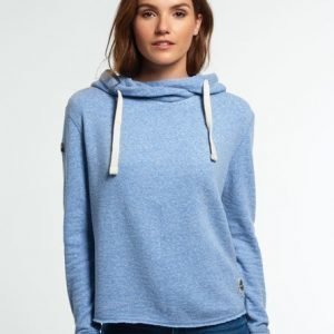 Superdry Marl Crop Huppari Sininen