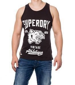 Superdry Mascots Vintage Athletique Bison Black