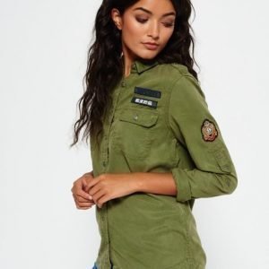 Superdry Military Paita Vihreä