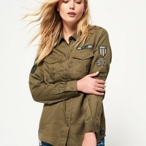 Superdry Military Paita Vihreä