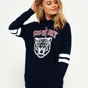 Superdry Nina Boyfriend Pusero Laivastonsininen