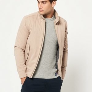 Superdry Nordic Harrington Takki Beige