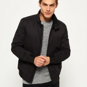 Superdry Nordic Harrington Takki Musta