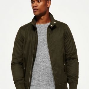 Superdry Nordic Harrington Takki Vihreä