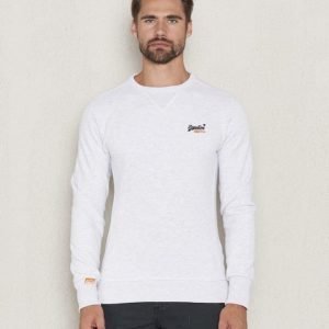 Superdry Orange Label Crewneck Sweat Ice Marl