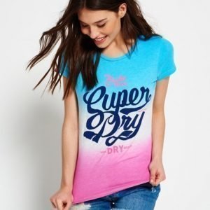 Superdry Osaka Brand Dip Dye T-paita Monivärinen