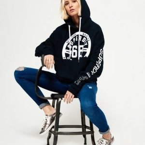 Superdry Oversize Urban Huppari Laivastonsininen