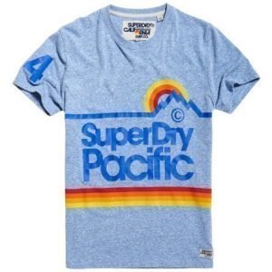 Superdry Pacific T-paita Sininen