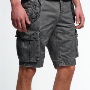 Superdry Paksut New Core Reisitaskushortsit Harmaa