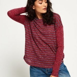 Superdry Parisian Slouch Pusero Punainen