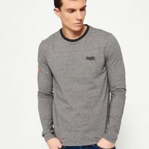 Superdry Pintakuvioitu Orange Label T-paita Harmaa