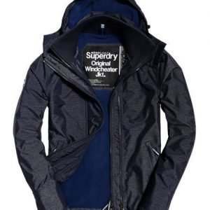 Superdry Pop Zip Arctic Windcheater Hupputakki Laivastonsininen