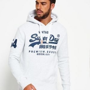 Superdry Premium Goods Huppari Vaaleanharmaa