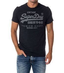 Superdry Premium Goods Tee Nebular Navy Heat